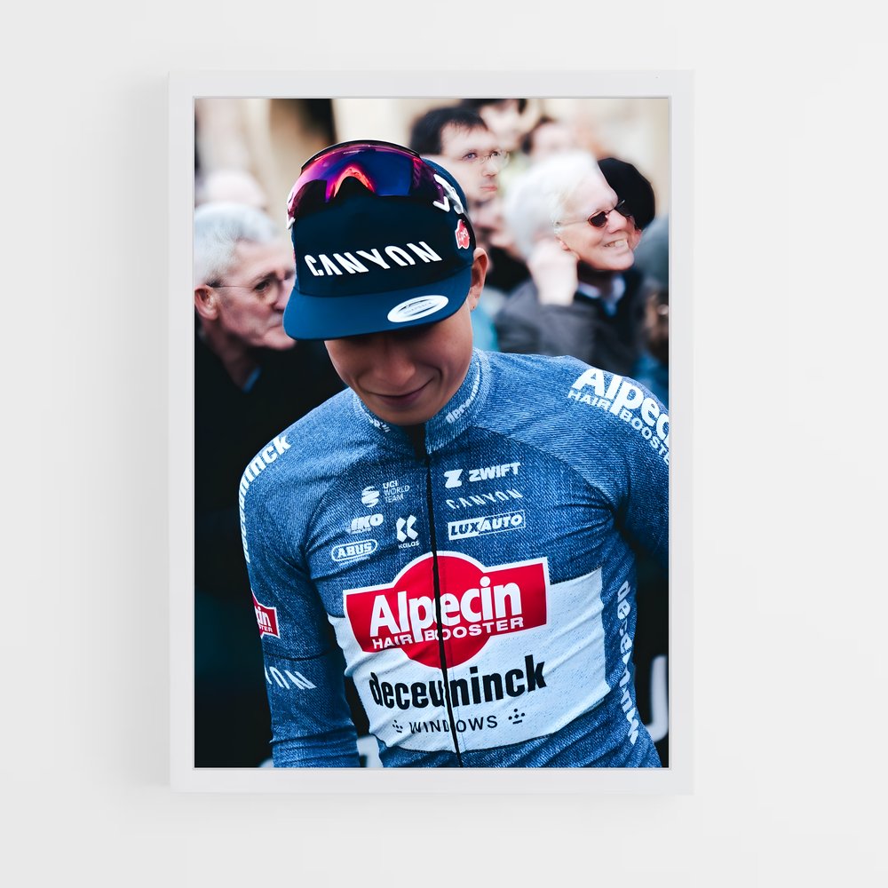 Poster Le Champignon Bleu – affiche Cyclisme (vue 3)